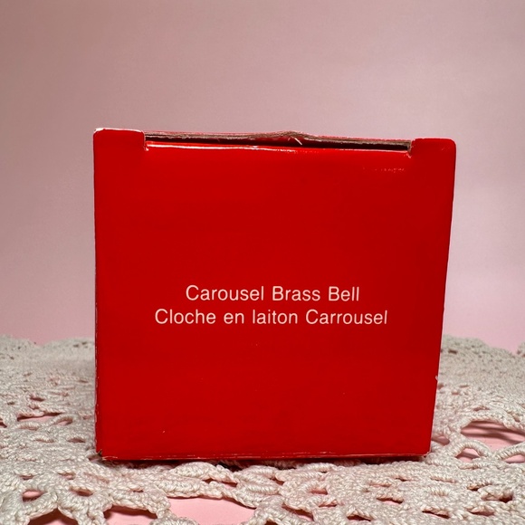 Vintage Avon Carousel Brass Bell • 1990 • - Picture 4 of 5